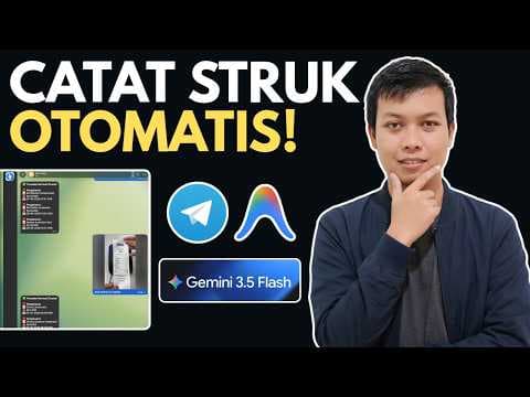 Cukup Foto Struk! Bikin Bot Telegram Catat Keuangan Pakai AI